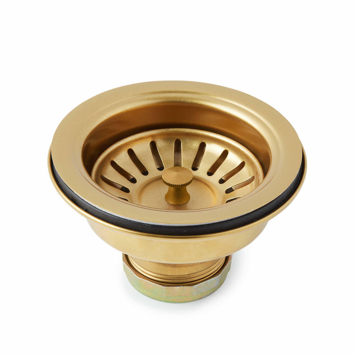 Matte Gold Kitchen Sink Strainer Set of Two E57319
