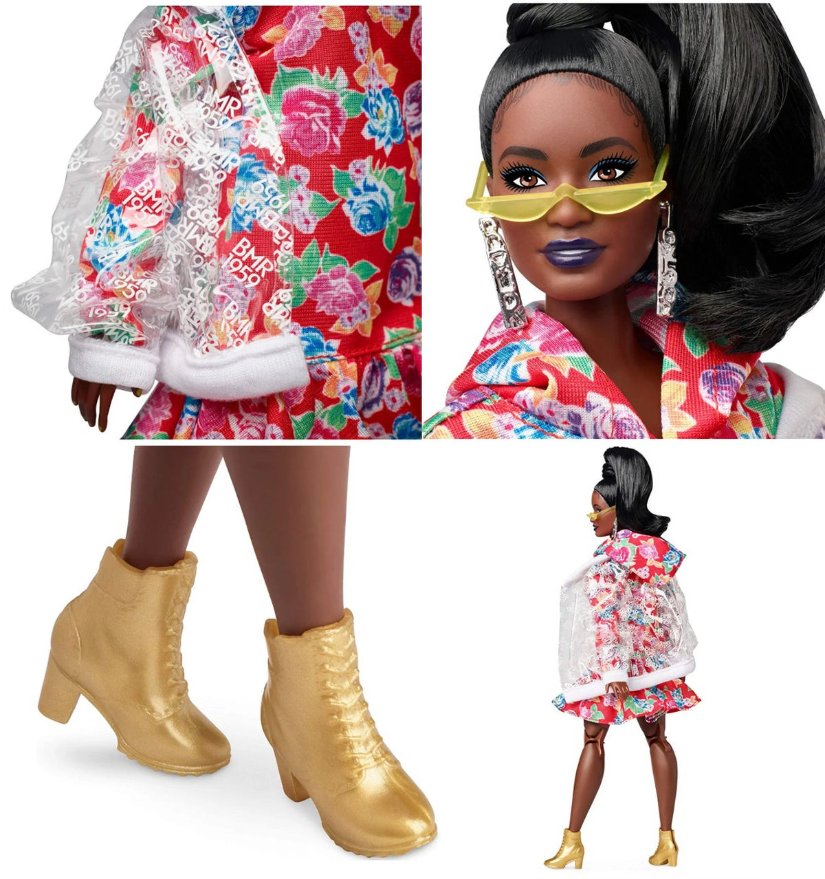 SET of 3 Poseable Retro Dolls R67114