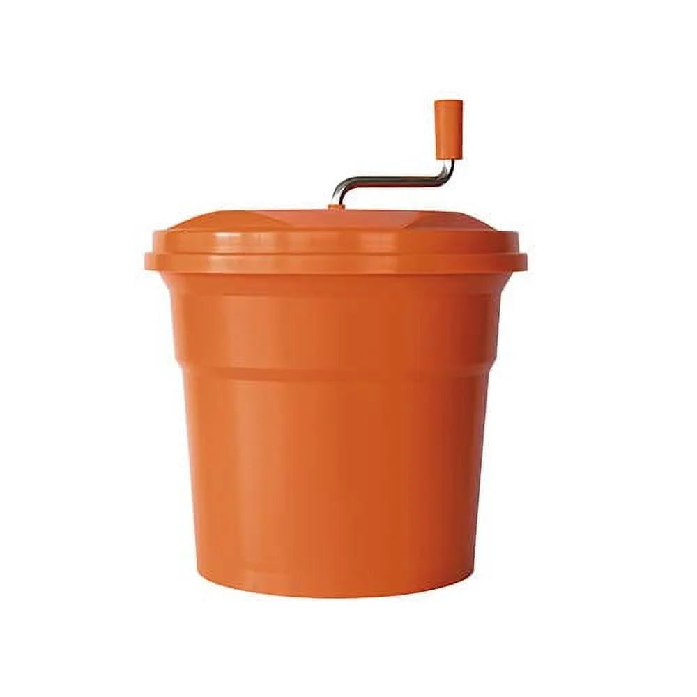 Manual Salad Spinner 5 Gallons Orange H830657