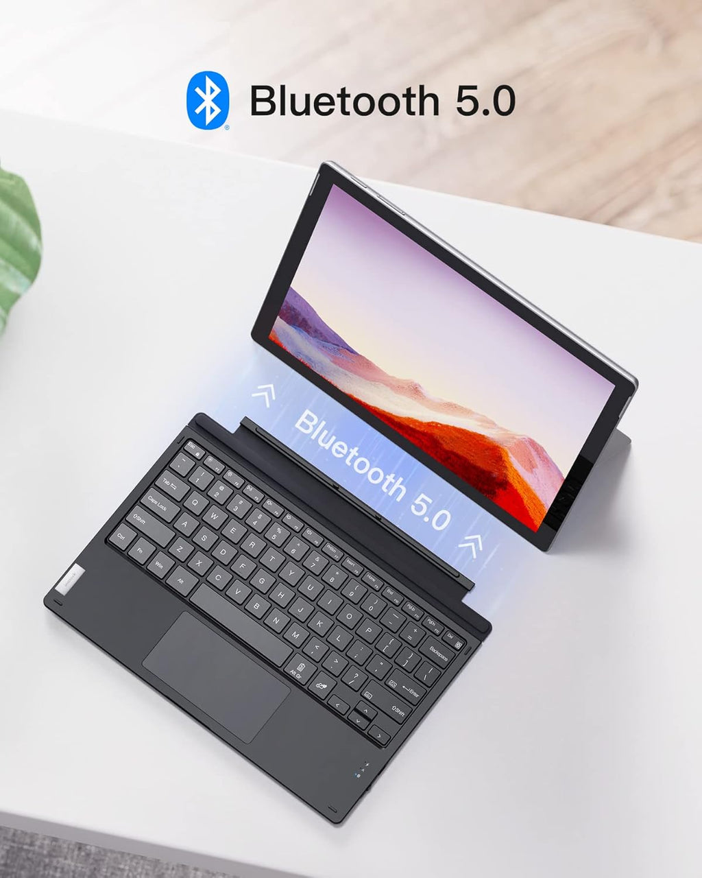Bluetooth Keyboard Compatible with Surface Pro 7/7+/6/5/4 Pack of 2 K895236