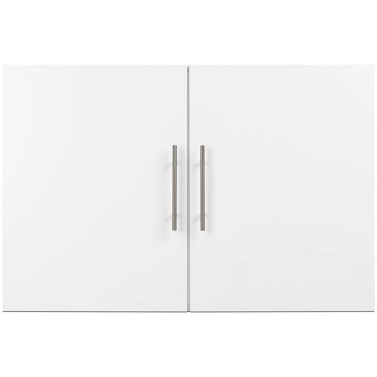 2 Piece 36" Height Wall Mounted Garage Cabinet Set in White R3218
