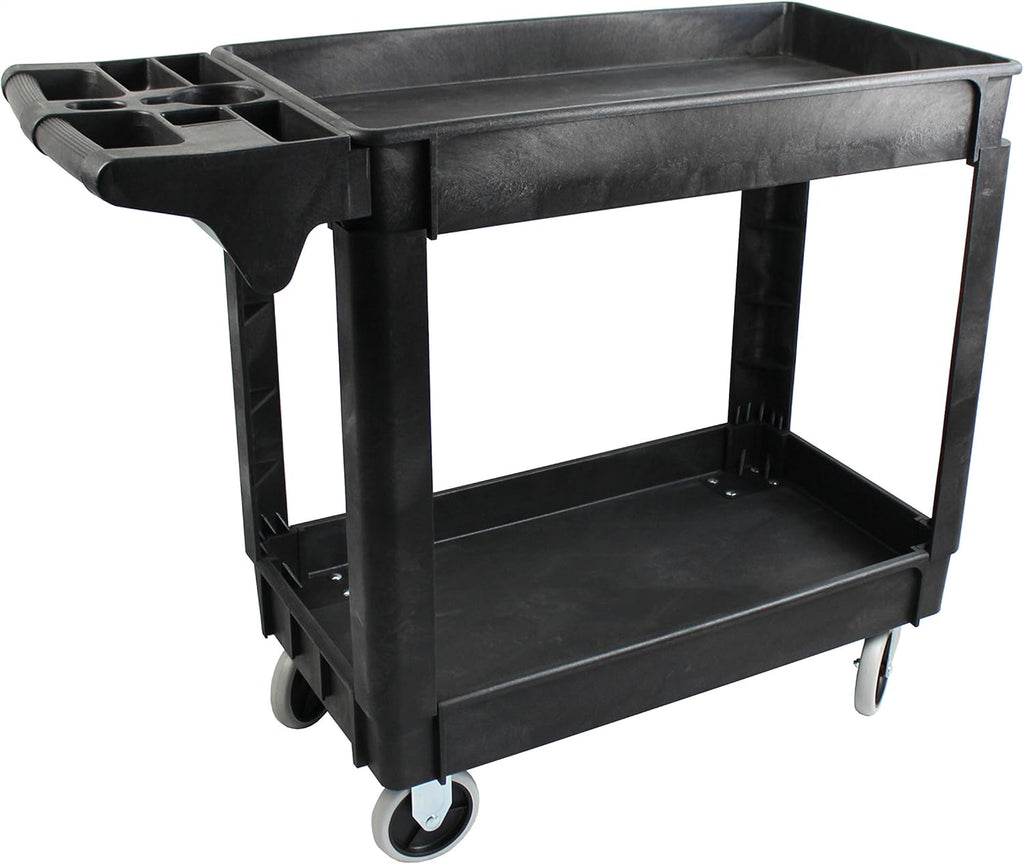 500-Pound Service Cart With Two Trays 30"X16" H27752