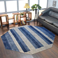 8 x 8 ft. Hand Knotted Wool Octagon Area Rug D6995