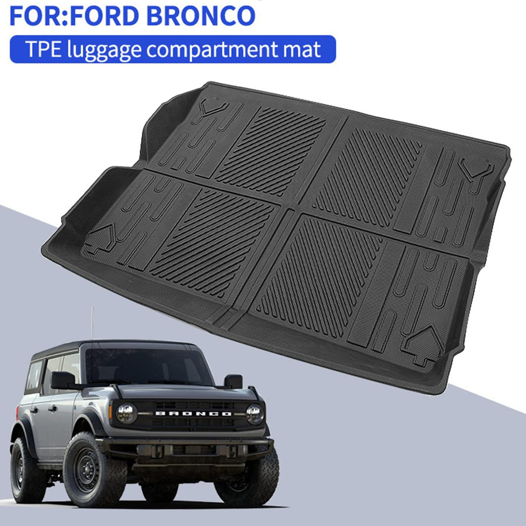 TPE All-Weather Cargo Liner Trunk Mat Pack of 2 O324813