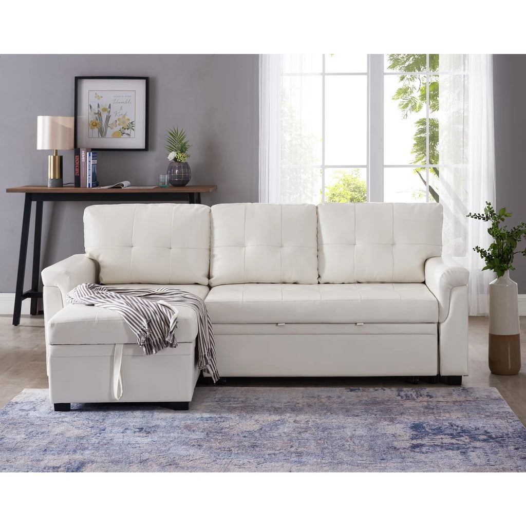 Reversible L-Shaped Sectional Sofa with Chaise G996