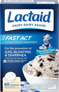 Lactase Enzyme Chewables Vanilla Twist 60 Packs W189