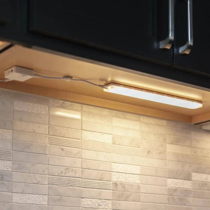 12 inch LED Under Cabinet Light Kit with 6 Bars and Remote Control, White M51059