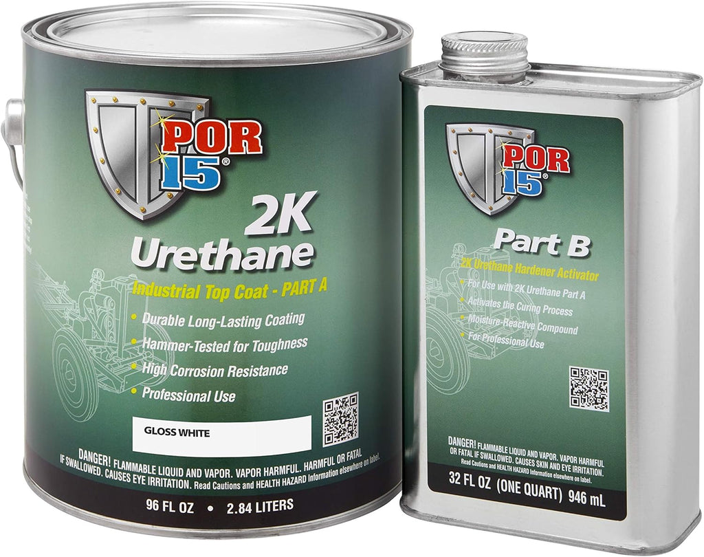 2K Urethane Clear Top Coat, 1 qt., Pack of 2 L586