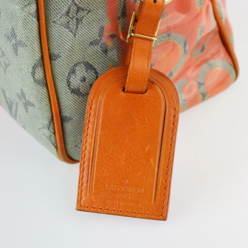 Pre-Owned Coated Canvas Leather Handbag M24239
