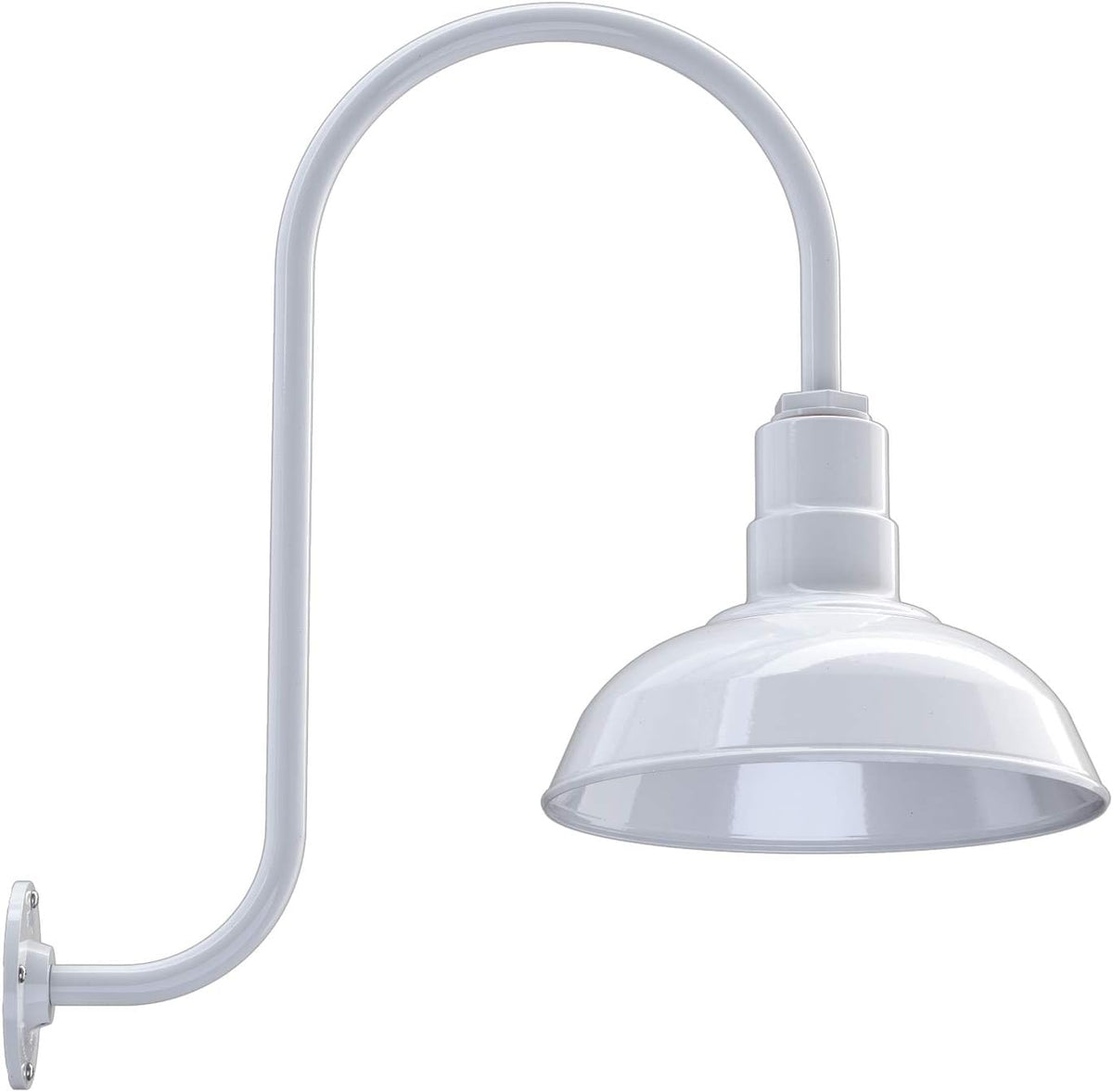 Matte Black Gooseneck Barn Light Z4599