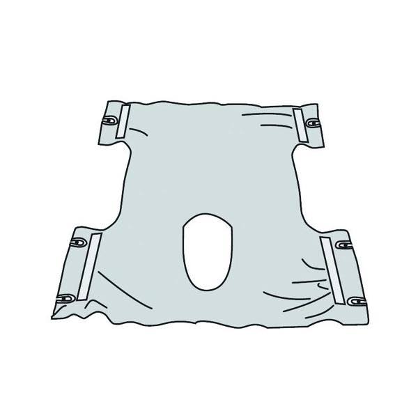 Patient Lift Sling with Commode Opening Polyester Y249