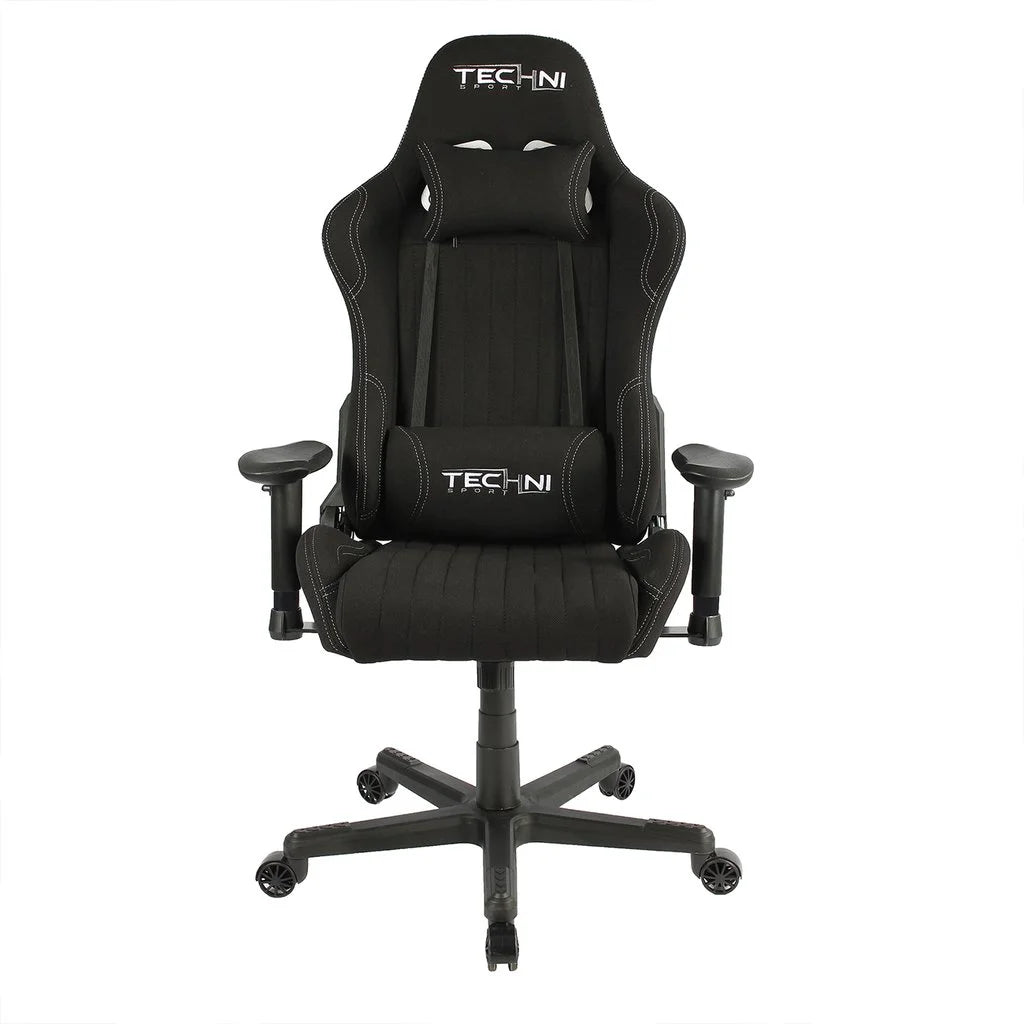 Black Ergonomic High Back Fabric Gaming Chair Z9984