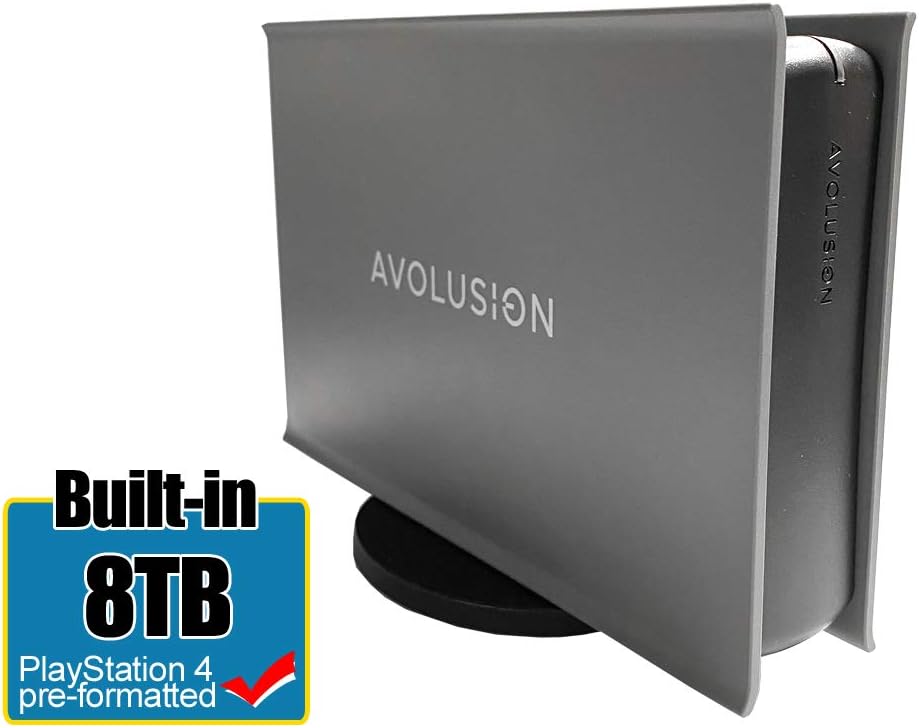 8TB USB 3.0 External Hard Drive (Grey) M885