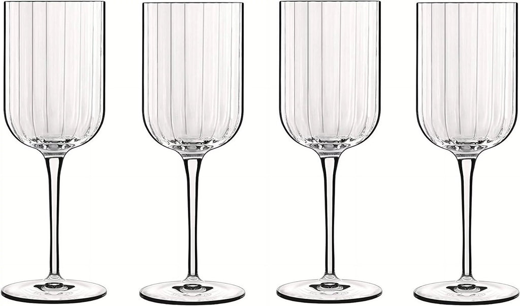 Red Wine Glasses Clear Set Of 4 H512432