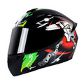 Full Face Motorcycle Helmet with Tinted Visors and Vents G38601