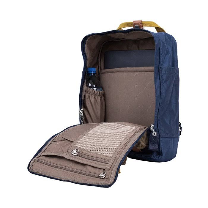Navy x Khaki Glossy Blocking Series W2944