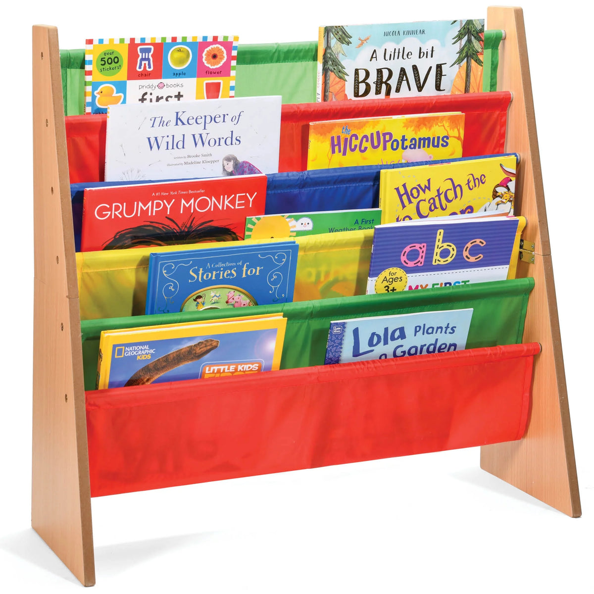 Kids Bookshelf Organizer with 5 Shelves M87388