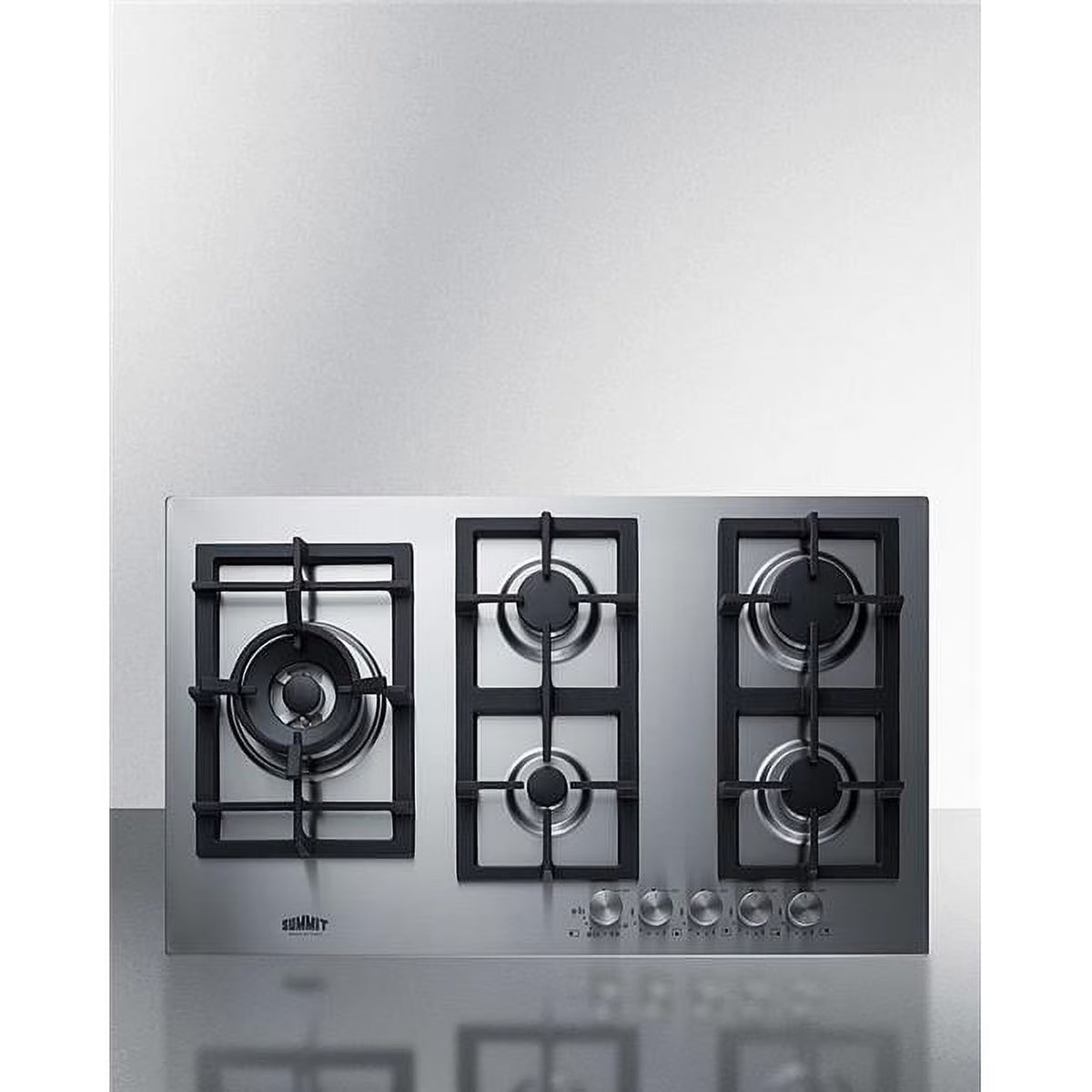 Stainless Steel 5 Burner Gas Cooktop W294160