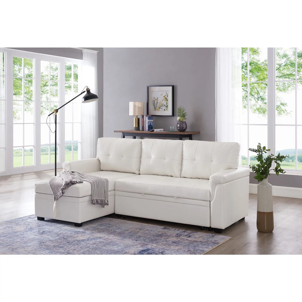 Reversible L-Shaped Sectional Sofa with Chaise G996