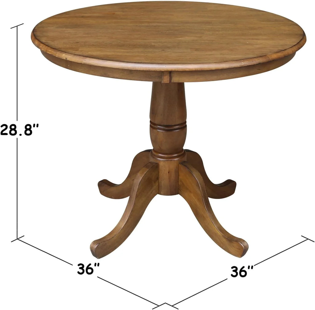 Round Top Pedestal Table M238