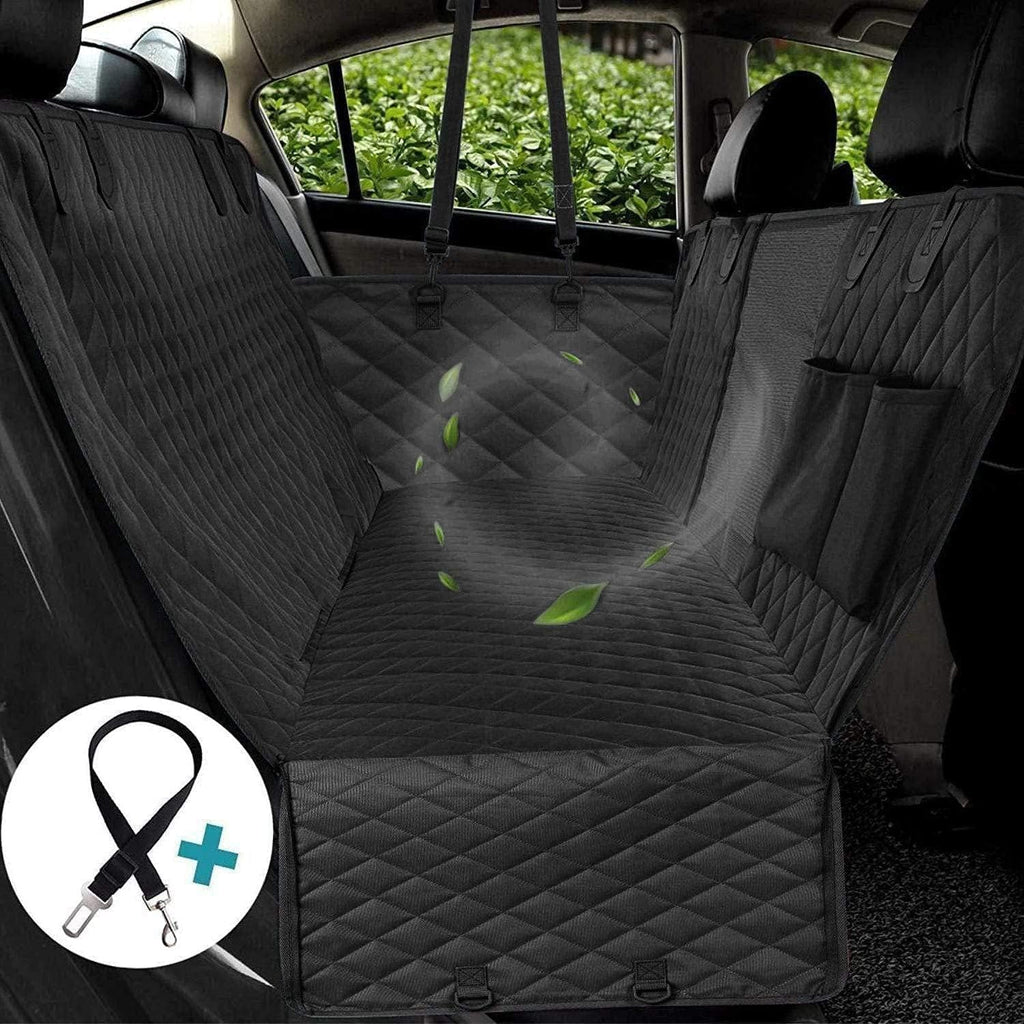 Waterproof Nonslip Dog Car Seat Cover with Storage Pocket G459