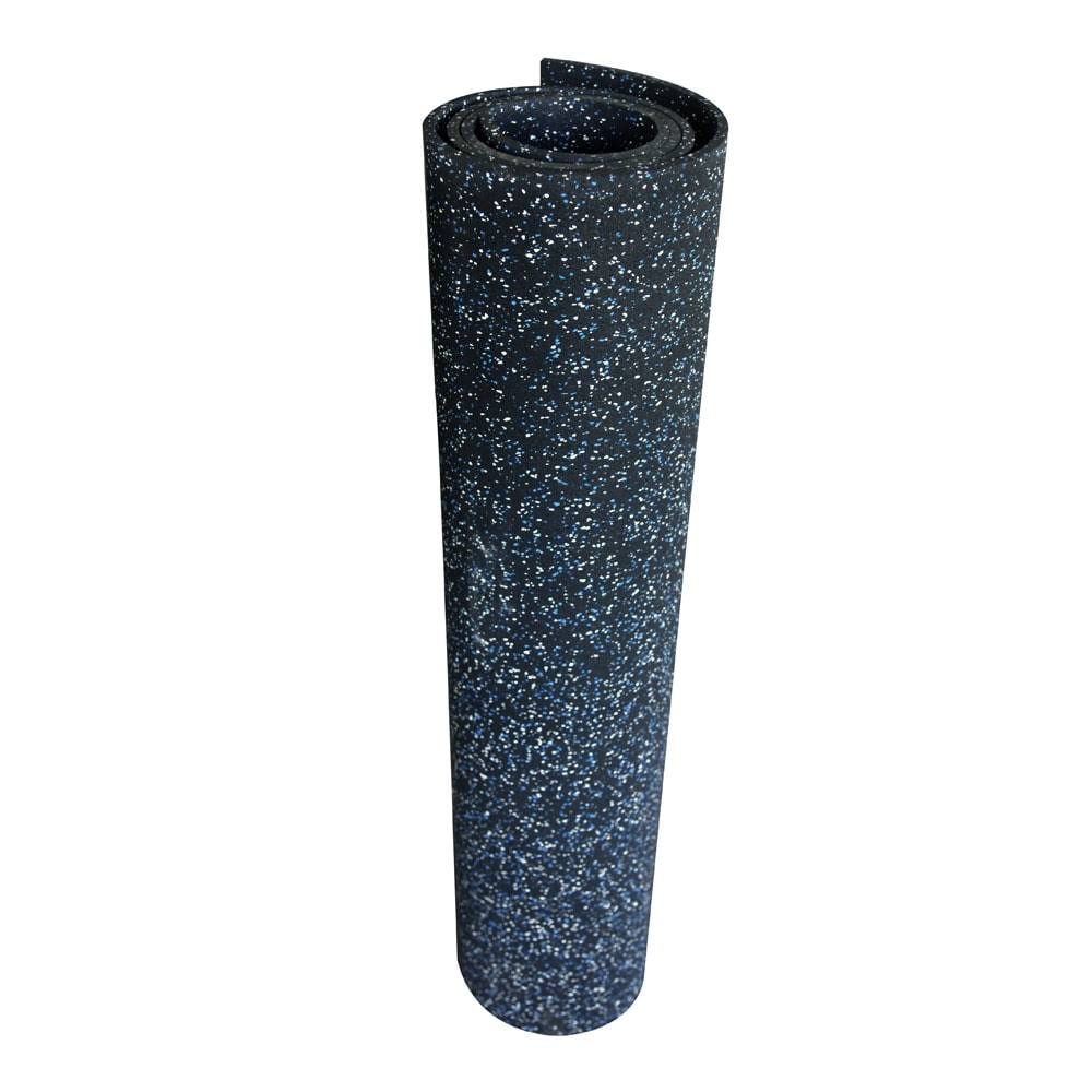 Blue Dot Recycled Rubber Flooring Rolls K75392