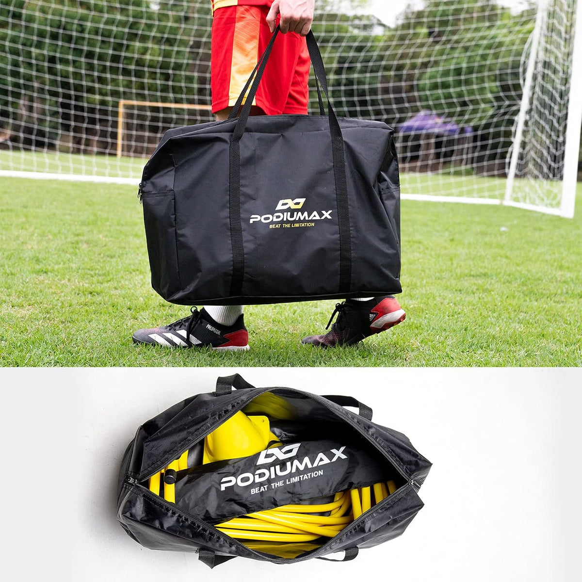 Agility Training Equipment Set with Carrying Bag W773907