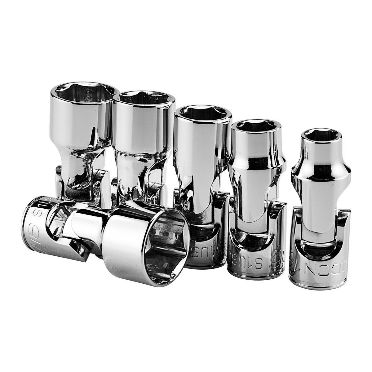1/4 in. Drive SAE Universal Joint Socket Set, 6-Piece Y5866