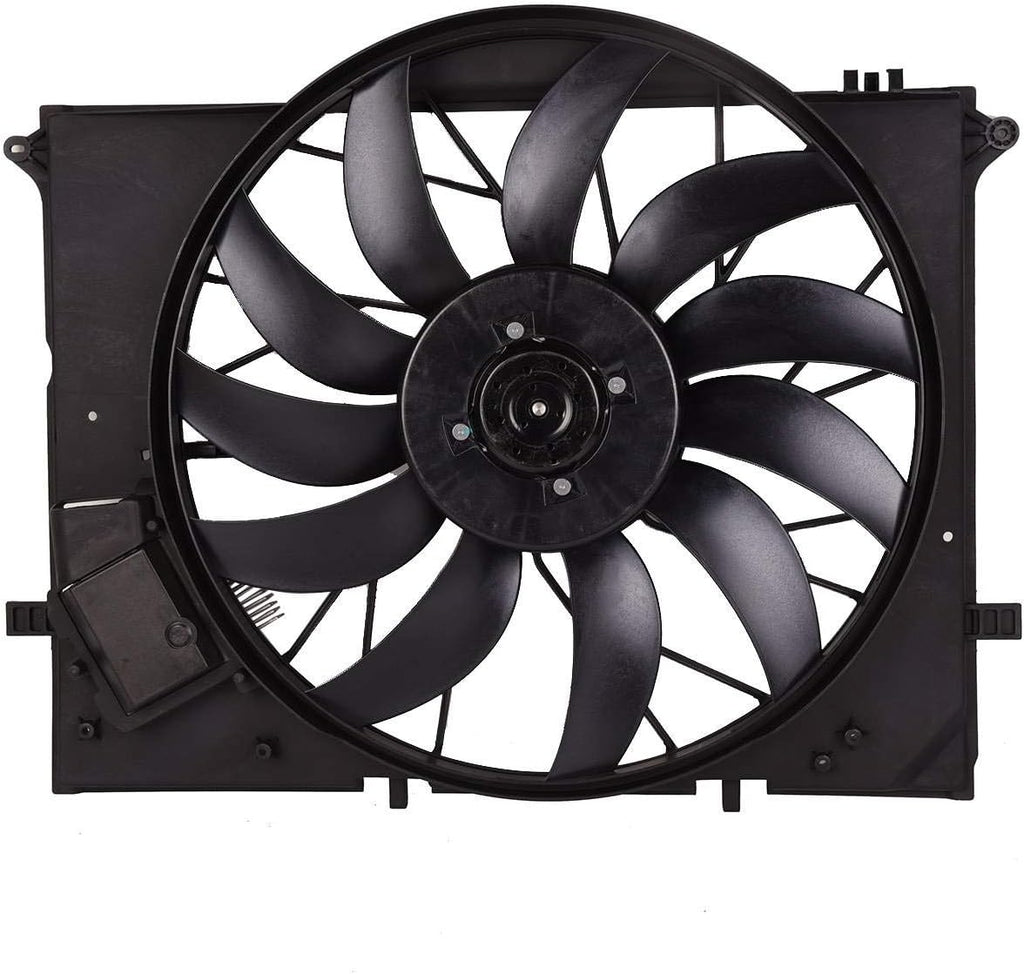 Auxiliary Brushless Cooling Fan Assembly for Mercedes Benz W220 S430 S500 S600 S65 CL500 CL55 SL63 I544690