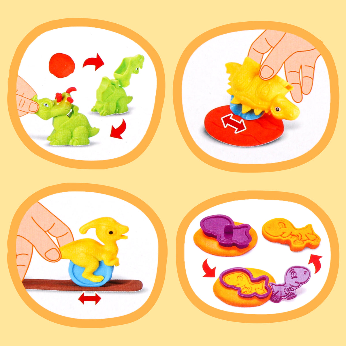 Dinosaur World Play Dough Set S604235