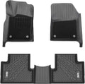 Black Floor Mats with Front Carpet Mats B5485