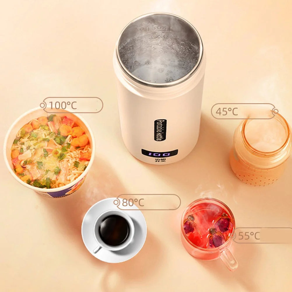 500ml Portable Stainless Steel Electric Kettle T789394