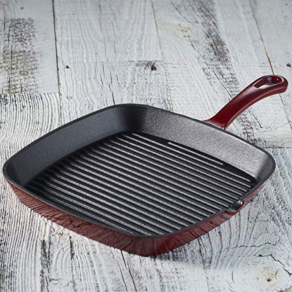 Enameled Cast Iron Square Grill Pan G828629