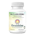 Ornithine Vegetarian Supplement 500 mg 100 Tapioca Capsules H61183