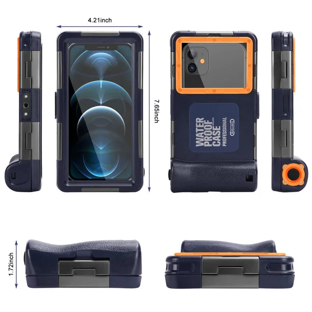 Waterproof Protective Case for Coolpad Cool 12A and Phones Up to 6.9 Inch with Lanyard Q2369