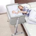 Baby Bassinet with Mattress and 9 Height Positions X651