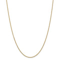 14k Gold 1.6mm Cable Chain Necklace 30 Inch 5.0 Grams K9441