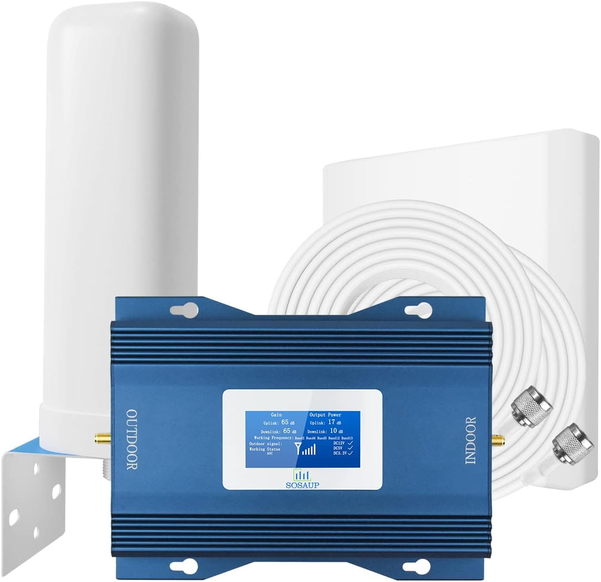 Cell Phone Signal Booster 4G 5G LTE Band 13/12/17 Boost Voice+Data U286
