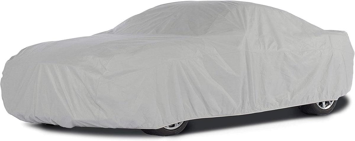 Khaki Weather Resistant Polyester Car Cover U538