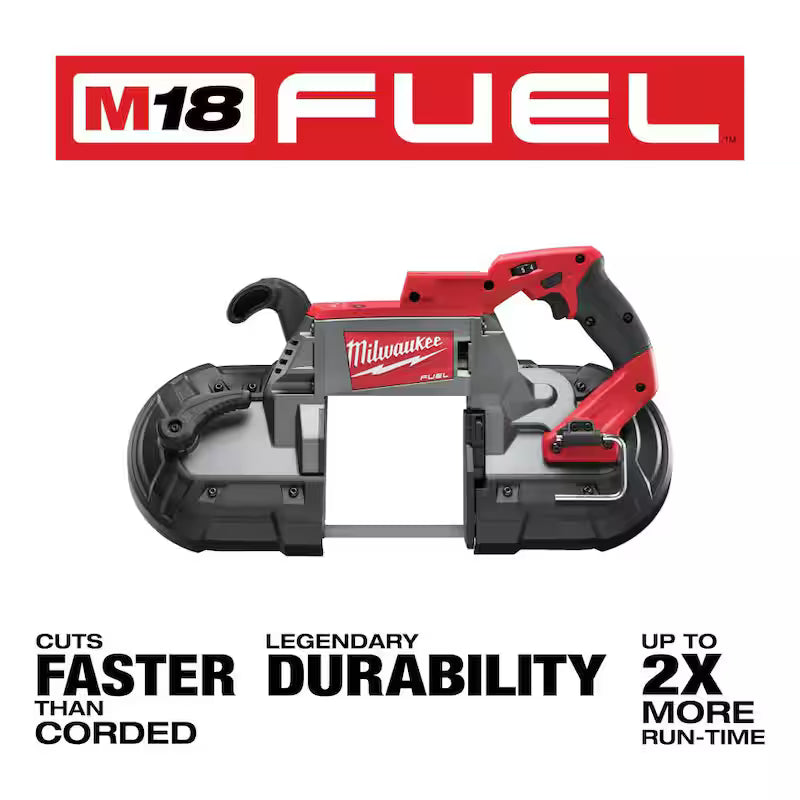 18V Lithium-Ion Brushless Cordless Deep Cut Band Saw and Grinder 2-Tool X729010