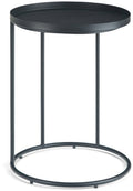 Black Metal Side Table J315999