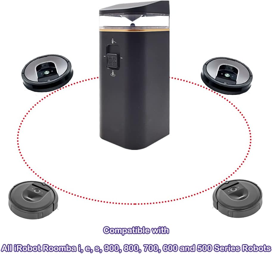 2-Pack Virtual Wall Barrier Compatible with iRobot Roomba Robot Vacuum V95461