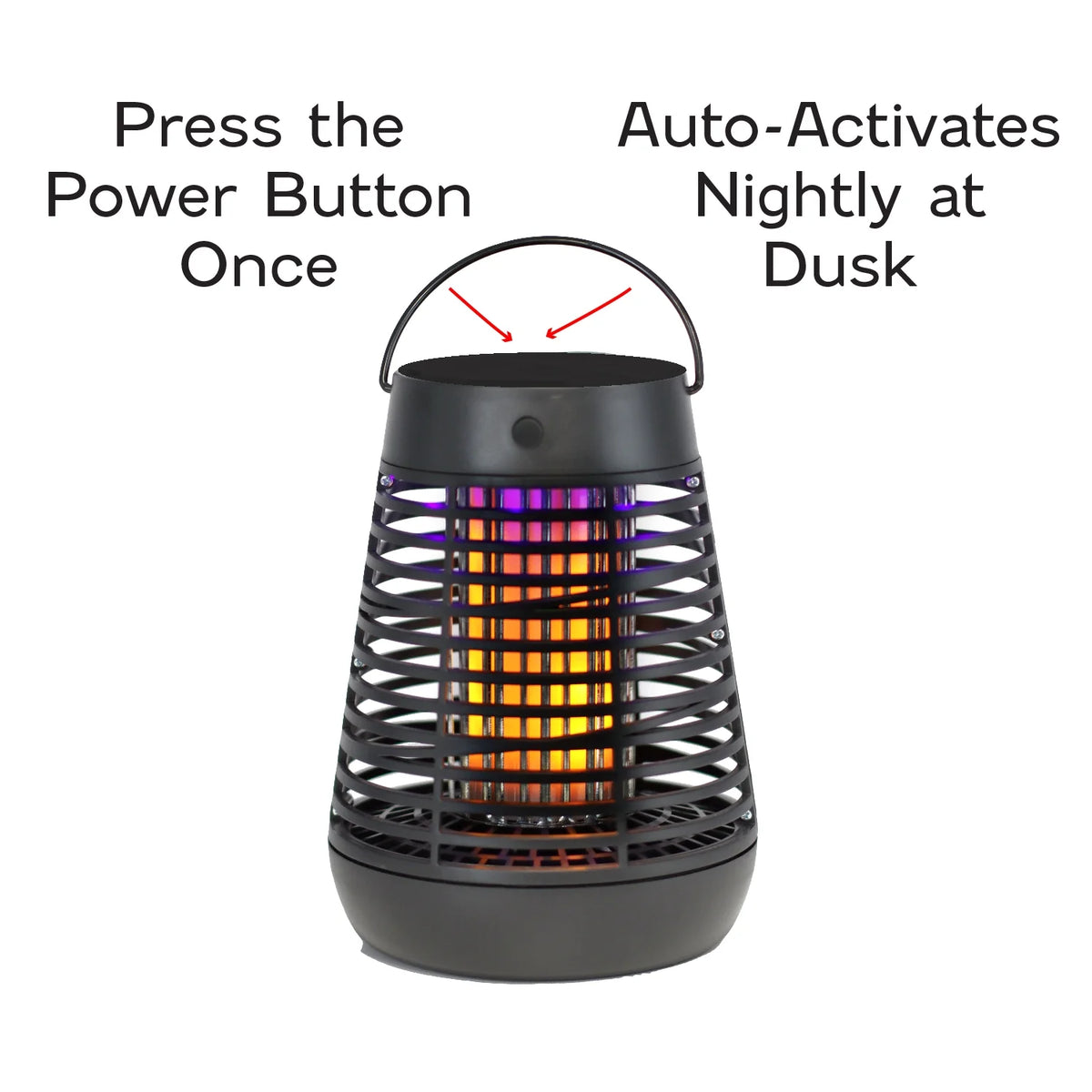 Black Portable Bug Zapper Torch I344864