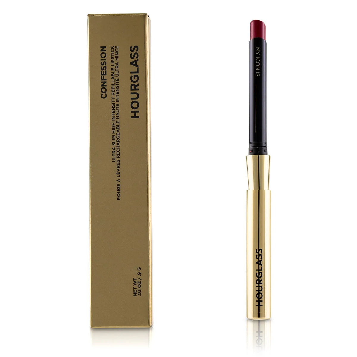 Ultra Slim High Intensity Refillable Lipstick Dusty Rose 0.03 oz Z439