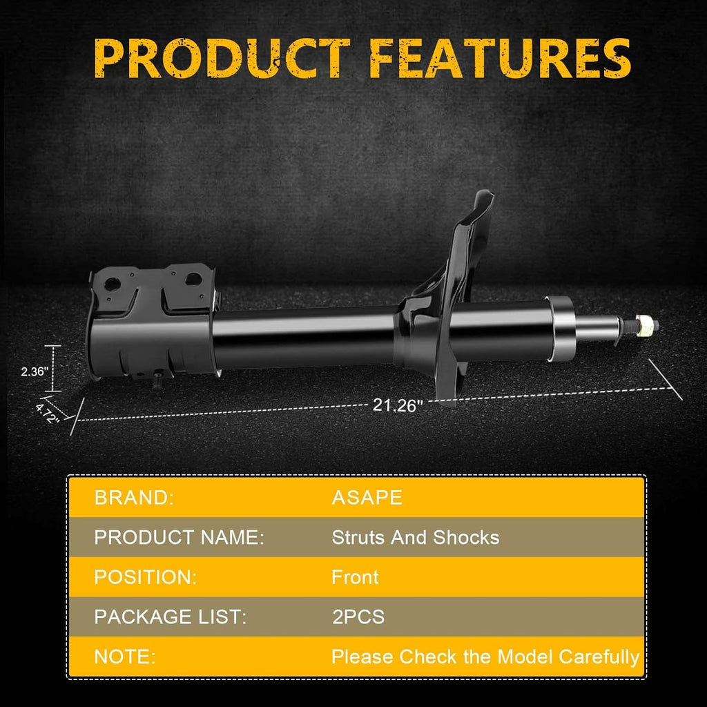Struts and Shocks Kit Shock Absorber W54754
