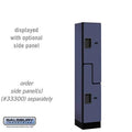 Blue Wood Locker I208455