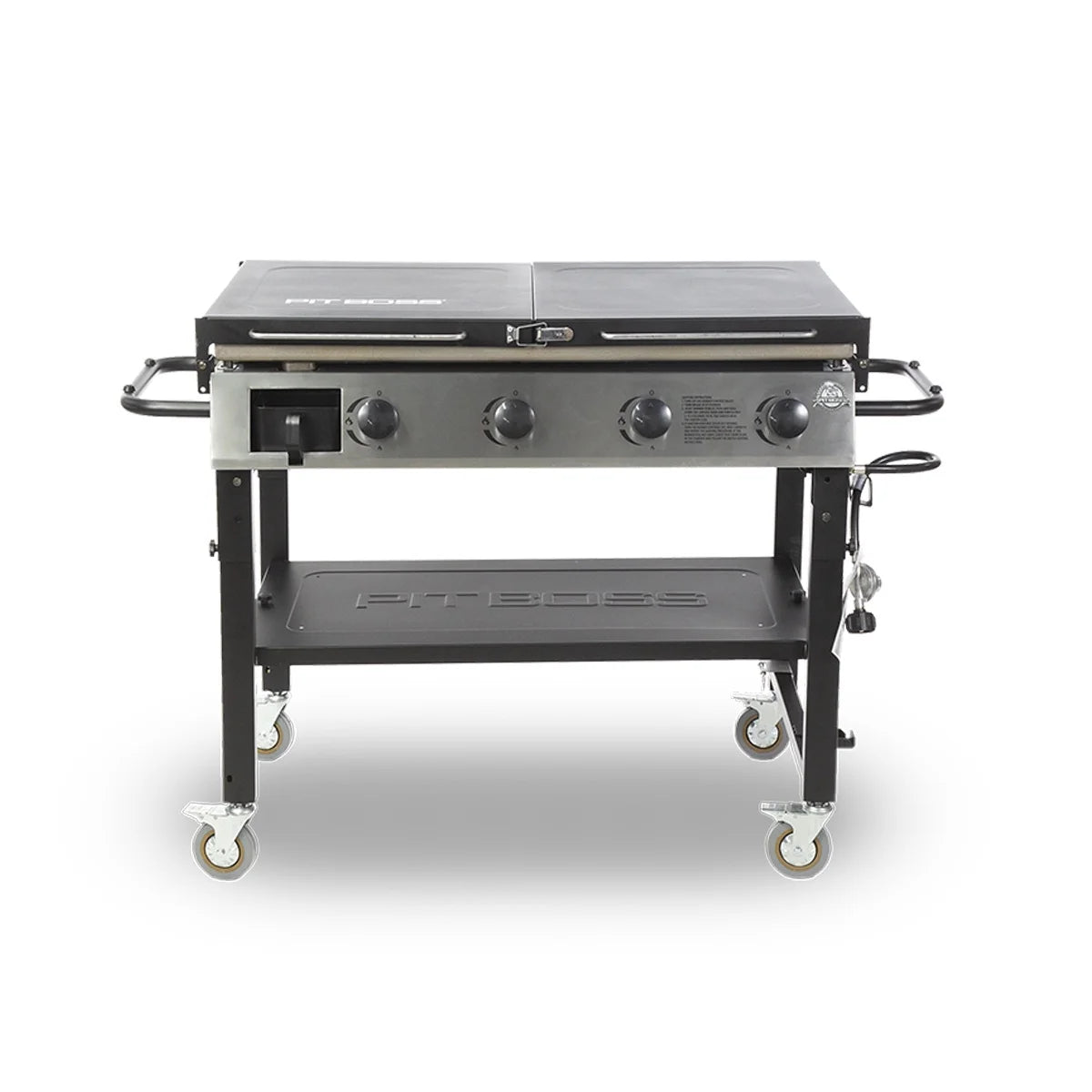 4 Burner Portable Griddle with Foldable Side Shelf M235906