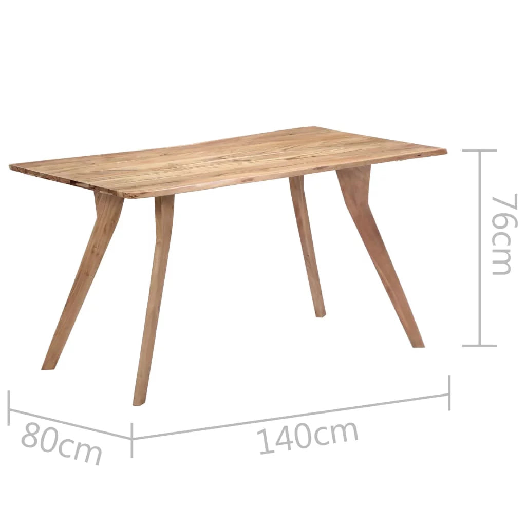 Solid Acacia Wood Dining Table Q221