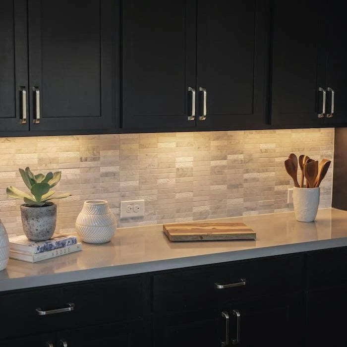 12 inch LED Under Cabinet Light Kit with 6 Bars and Remote Control, White M51059