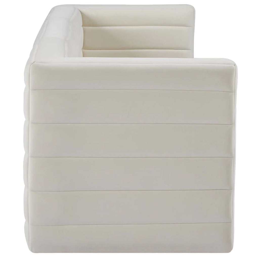 Cream Velvet Modular Sofa D98890
